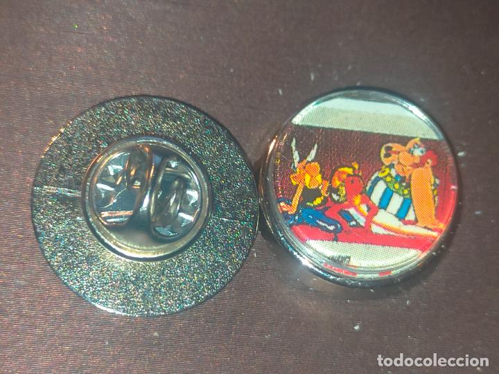 Pins de colecci&oacute;n: pin redondo metal - dibujos animados - comic asterix y obelix