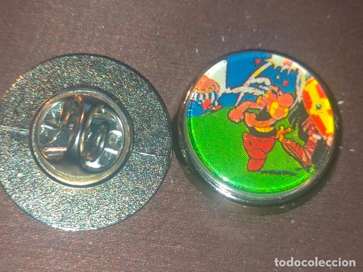 Pins de colecci&oacute;n: pin redondo metal - dibujos animados - comic asterix y obelix
