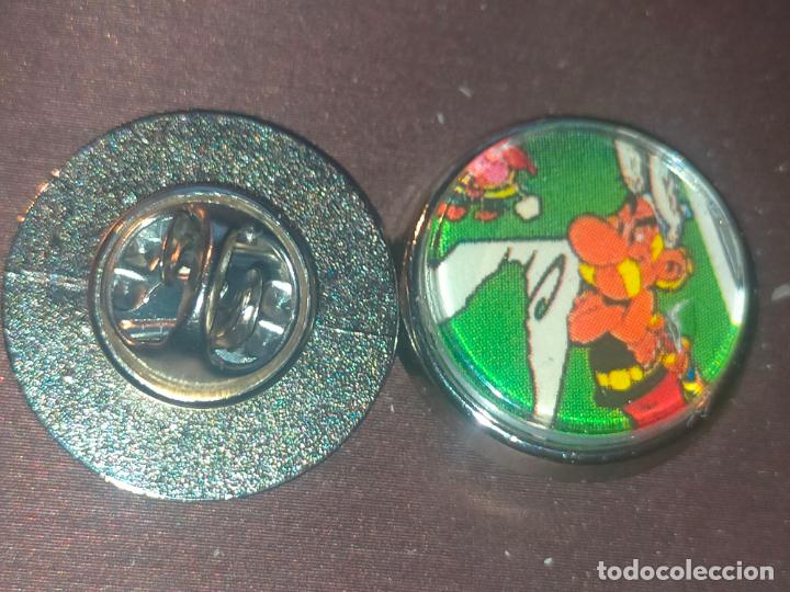 Pins de colecci&oacute;n: pin redondo metal - dibujos animados - comic asterix y obelix