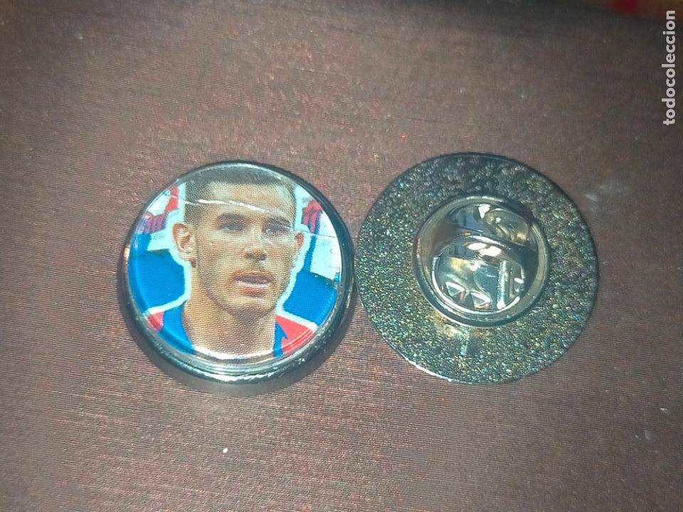 Pins de colecci&oacute;n: PIN REDONDO METAL - FUTBOL CLUB JUGADOR EQUIPO - ATLETICO DE MADRID