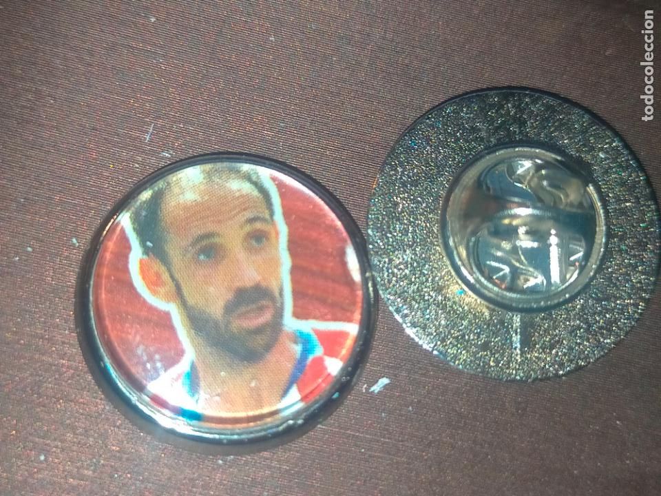 Collection pins: PIN REDONDO METAL - FUTBOL CLUB JUGADOR EQUIPO - ATLETICO DE MADRID