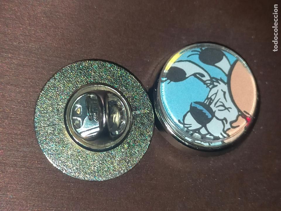 Pins de colecci&oacute;n: PIN REDONDO METAL - dibujos animados Ast&eacute;rix y Ob&eacute;lix