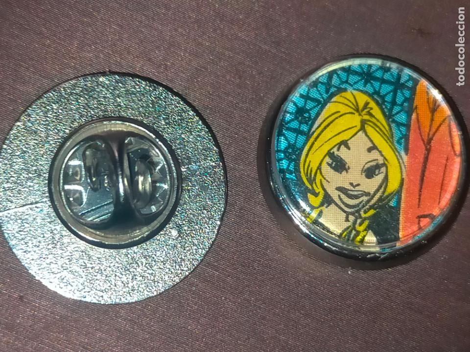 Pins de colecci&oacute;n: PIN REDONDO METAL - dibujos animados Ast&eacute;rix y Ob&eacute;lix