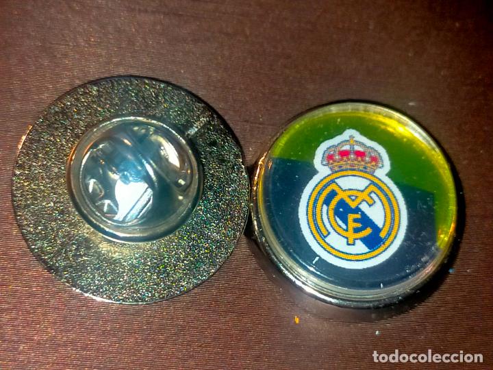 Pins de colecci&oacute;n: PIN REDONDO METAL - F&Uacute;TBOL liga jugador equipo REAL MADRID