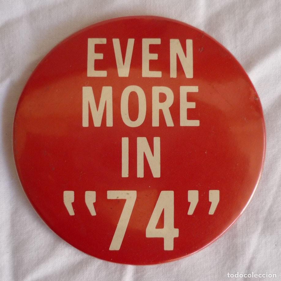 Pins e Spille di collezione: Chapa grande Even more in 74