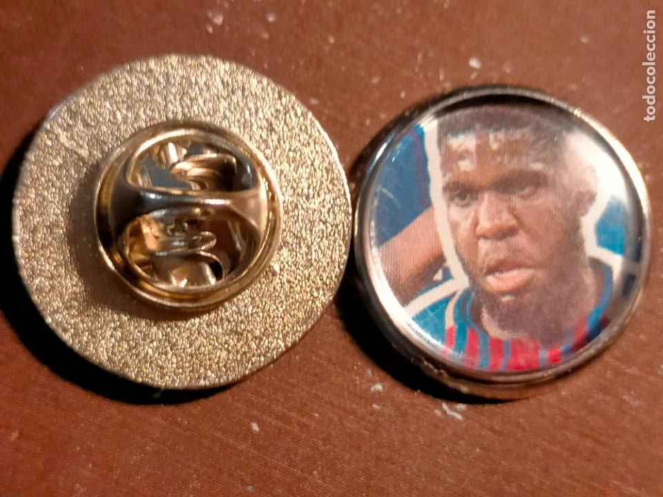 Pins de cole&ccedil;&atilde;o: pin redondo metal - f&uacute;tbol club liga equipo - f&uacute;tbol club Barcelona