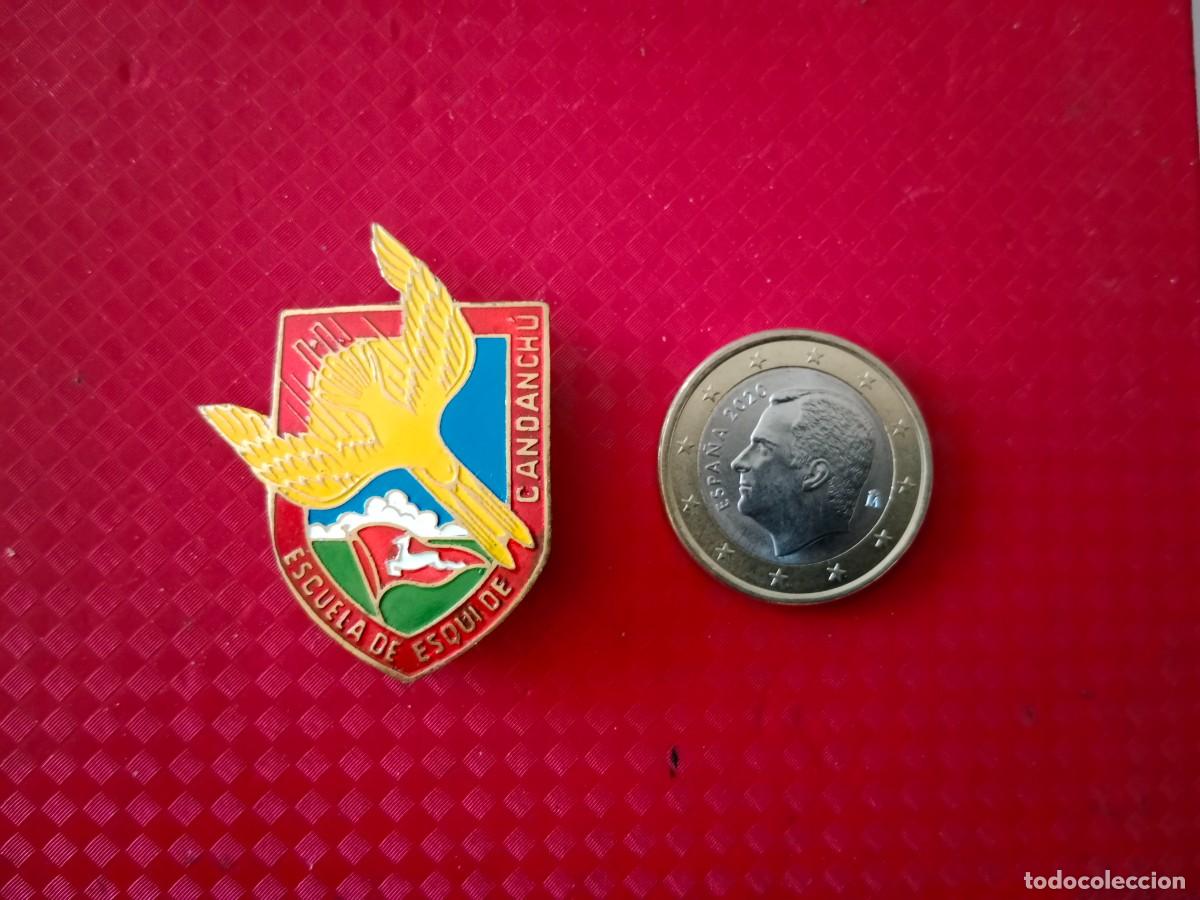 Pins de colecci&oacute;n: PIN / INSIGNIA DE AGUJA ESCUELA DE ESQUI DE CANDANCHU - A&Ntilde;OS 50 / 60