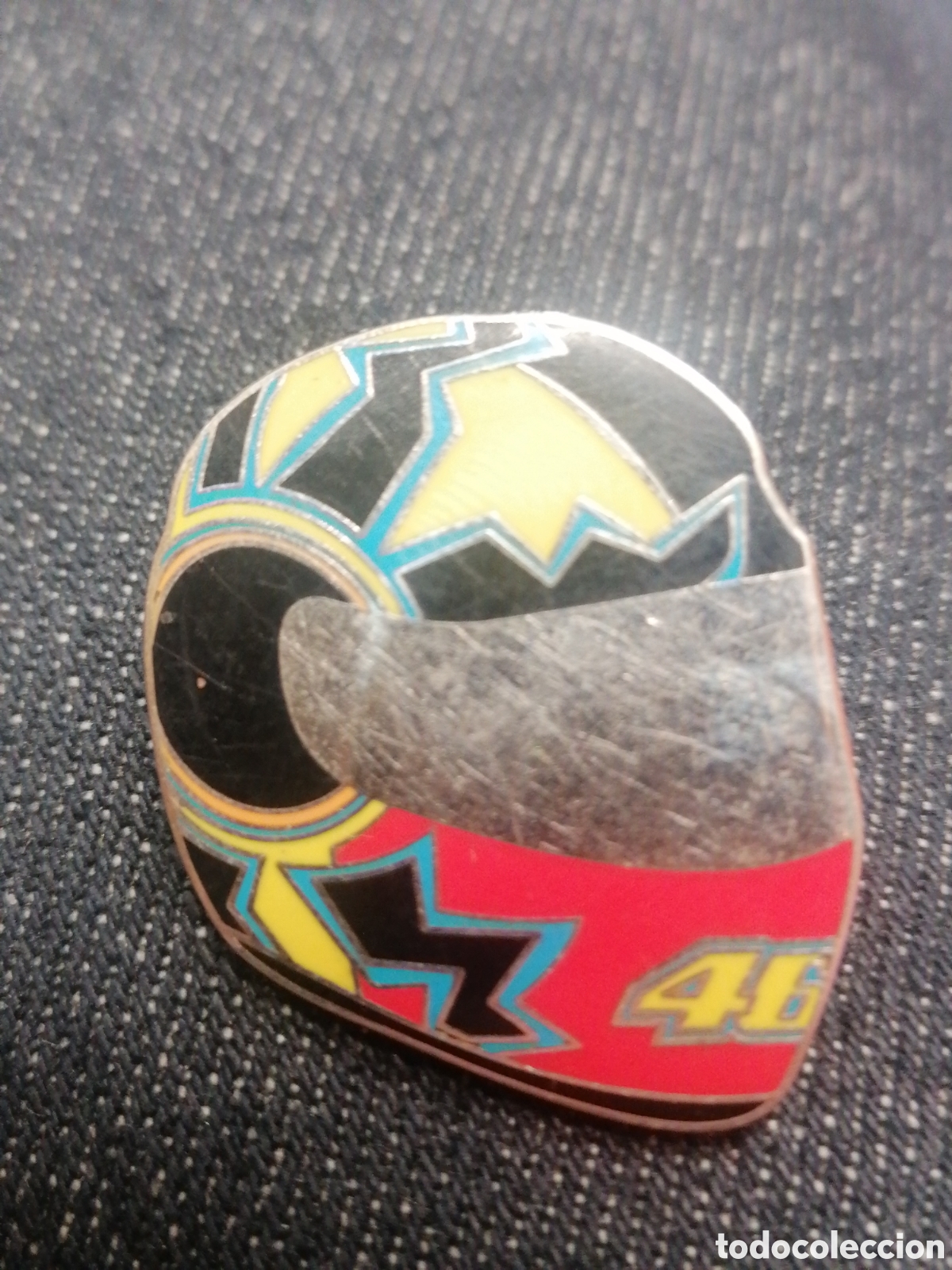 Sammlung von Pins: Pin casco de moto n&uacute;mero 46 Valentino Rossi