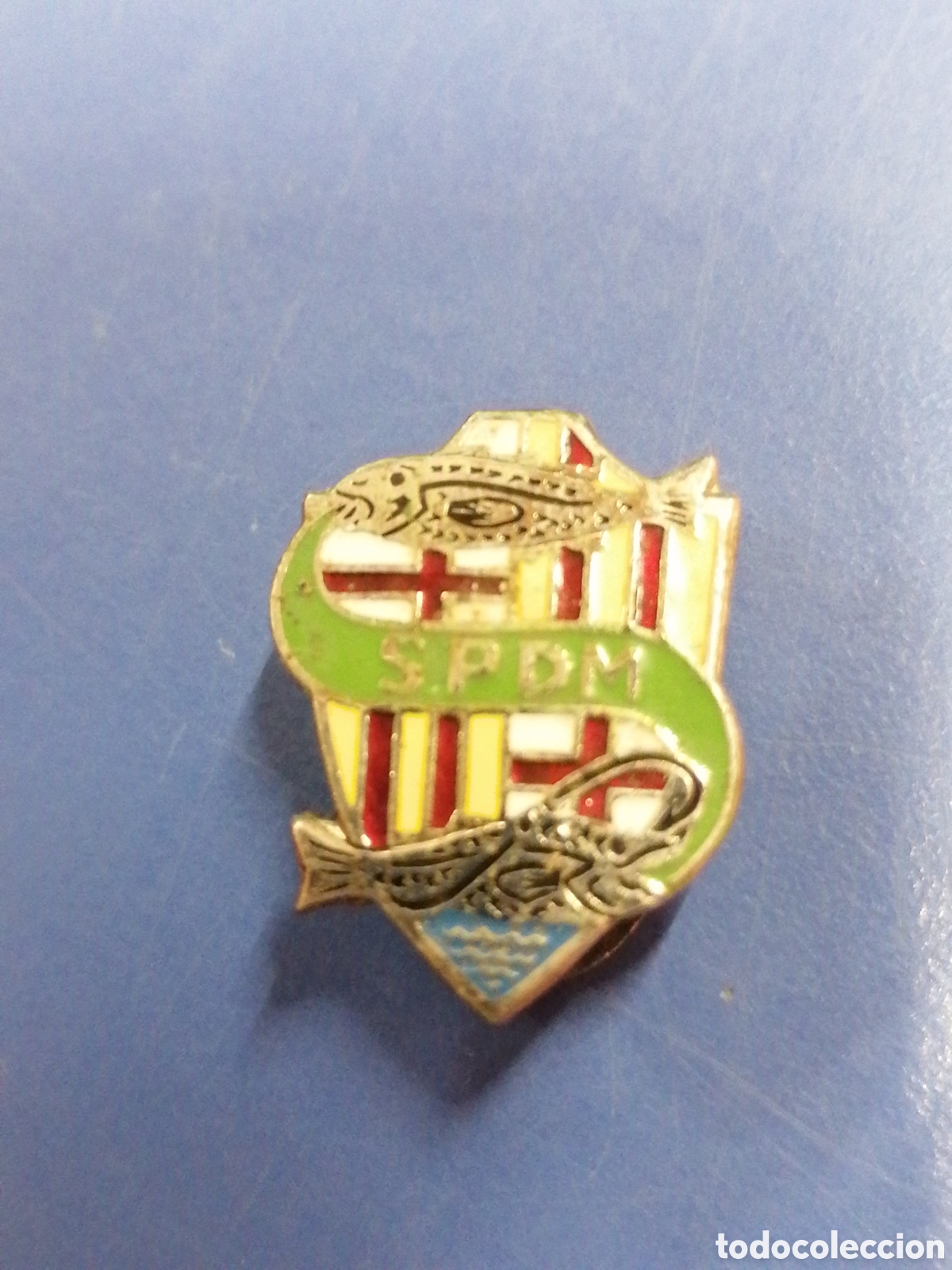 Sammlung von Pins: PIN tipo insignia solapa Sociedad de pescadores deportivos de Mar