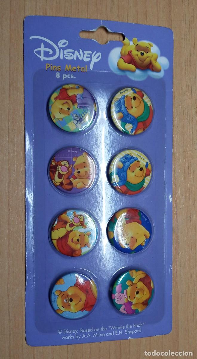 Pins de colecci&oacute;n: Coleccion 8 chapas Winnie the pooh