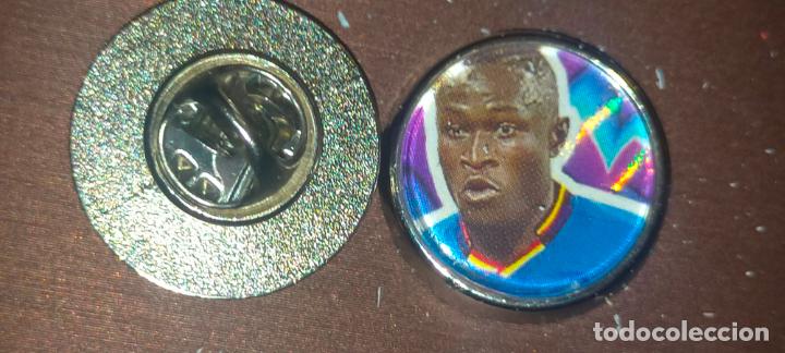Pins de colecci&oacute;n: pin redondo metal - FUTBOL s.a.d Getafe club , JUGADOR O ESCUDO . EQUIPO LIGA