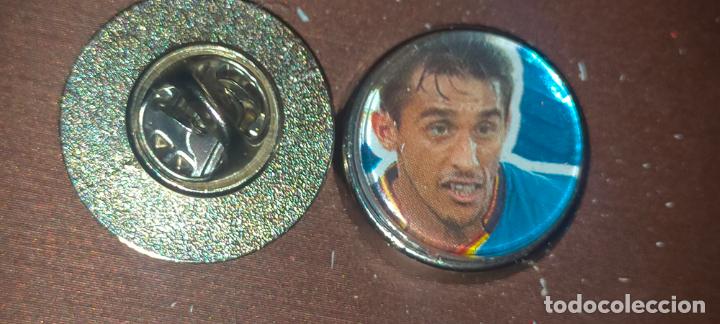 Pins de colecci&oacute;n: pin redondo metal - FUTBOL s.a.d Getafe club , JUGADOR O ESCUDO . EQUIPO LIGA