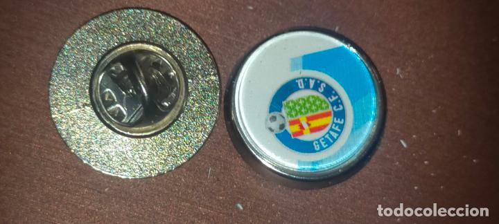 Pins de colecci&oacute;n: pin redondo metal - FUTBOL s.a.d Getafe club , JUGADOR O ESCUDO . EQUIPO LIGA