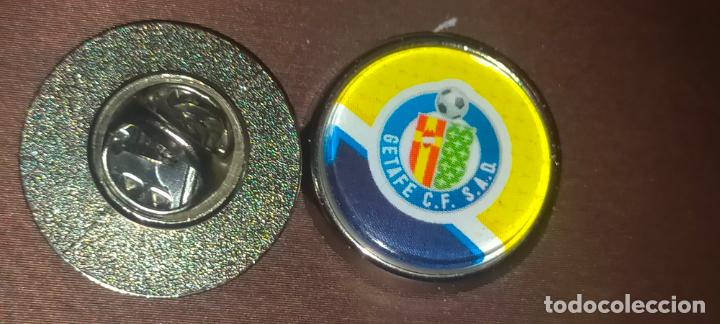 Pins de colecci&oacute;n: pin redondo metal - FUTBOL s.a.d Getafe club ,