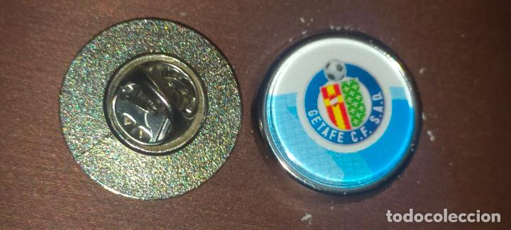 Pins de cole&ccedil;&atilde;o: pin redondo metal - FUTBOL s.a.d Getafe club ,