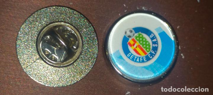 Collection pins: pin redondo metal - FUTBOL s.a.d Getafe club ,