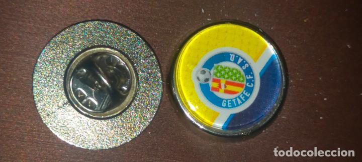 Collection pins: pin redondo metal - FUTBOL s.a.d Getafe club ,