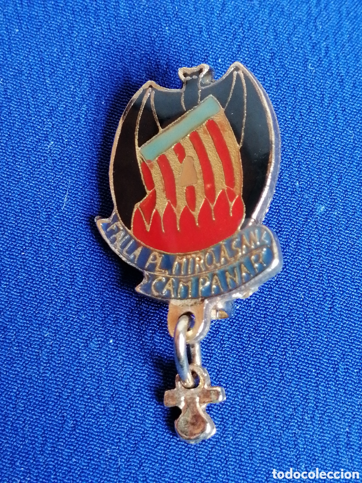 Pins e Spille di collezione: FALLA PLAZA MAESTRO SANZ - CAMPANAR N&Uacute;MERO 292 INFANTIL insignia de alfiler
