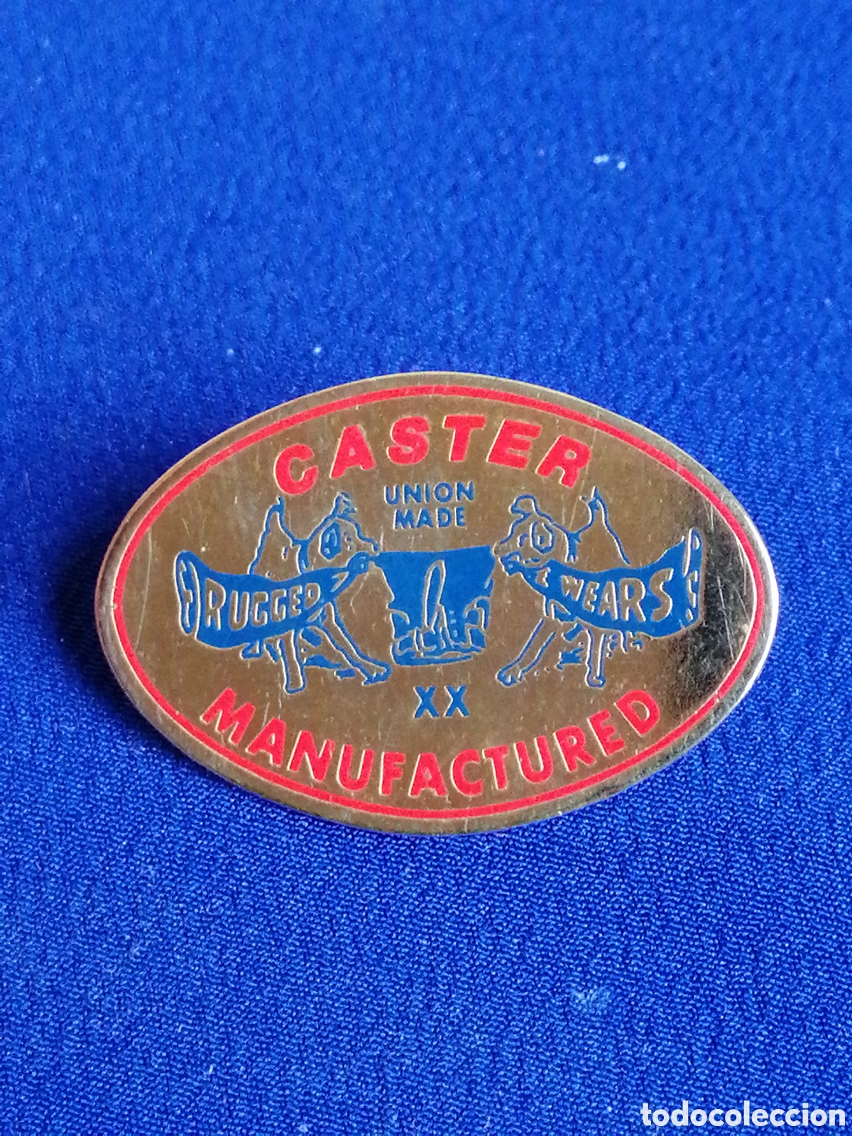 Pins de colecci&oacute;n: CASTER VAQUEROS PIN - Foto 1