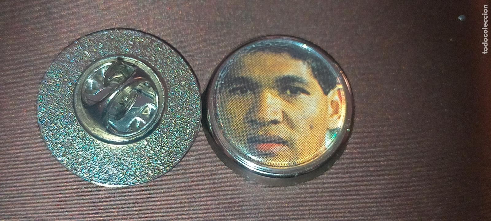 Collection pins: PIN REDONDO METAL - FUTBOL CLUB JUGADOR EQUIPO - ATLETICO DE MADRID