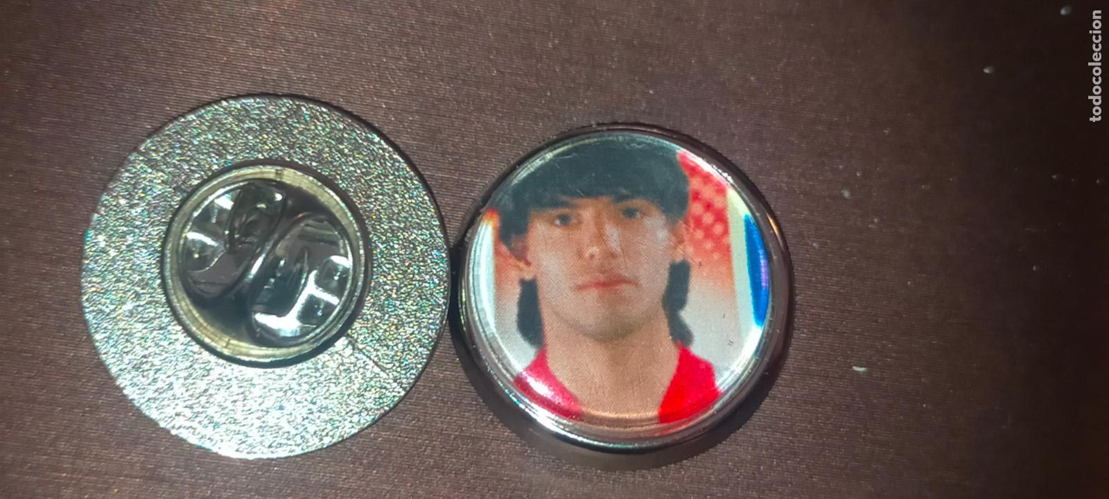 Pins de colecci&oacute;n: PIN REDONDO METAL - FUTBOL CLUB JUGADOR EQUIPO - ATLETICO DE MADRID