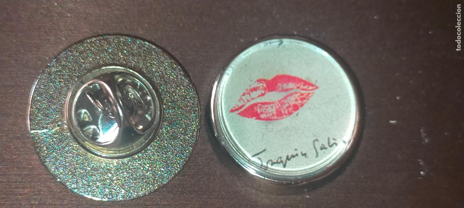 Pins de colecci&oacute;n: pin redondo metal - cantante joaquin sabina