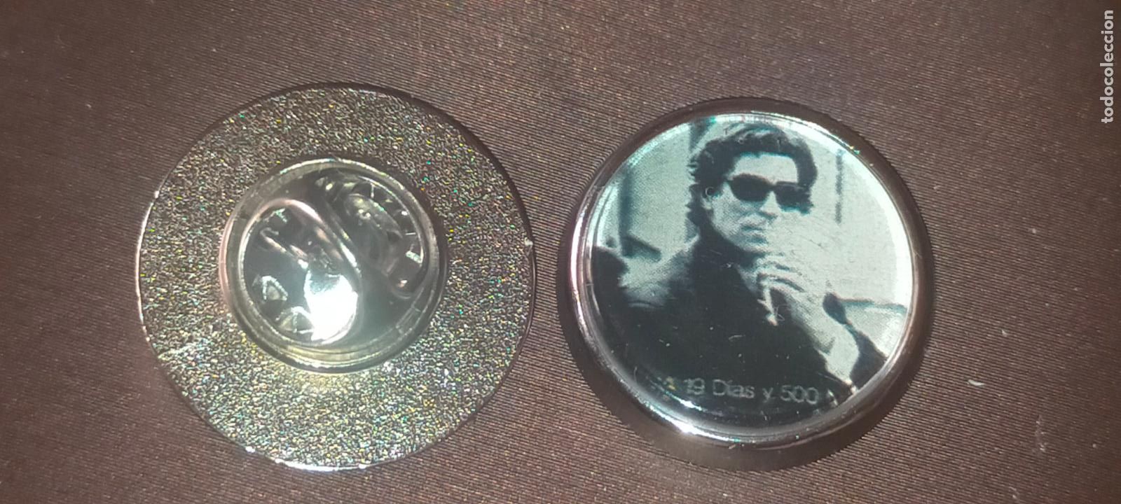 Pins de colecci&oacute;n: pin redondo metal - cantante joaquin sabina