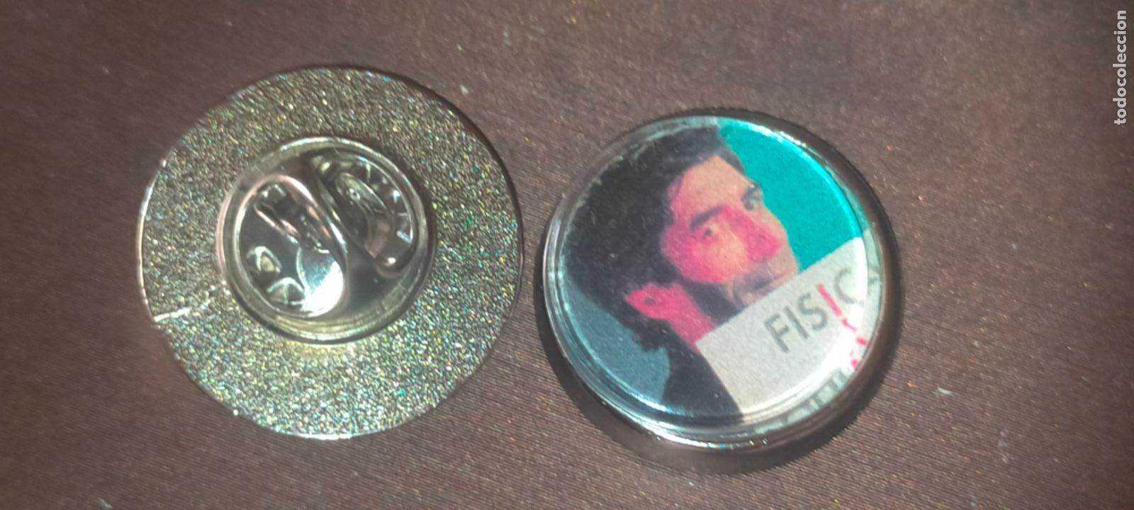 Pins de colecci&oacute;n: pin redondo metal - cantante joaquin sabina