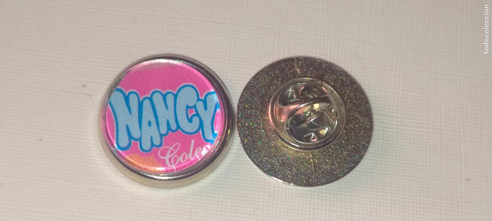 Sammlung von Pins: pin redondo metal - juguetes mu&ntilde;ecas Nancy edici&oacute;n especial
