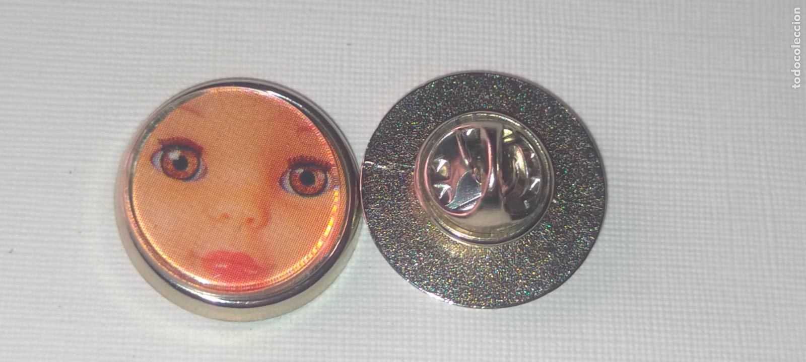Collection pins: pin redondo metal - juguetes mu&ntilde;ecas Nancy edici&oacute;n especial