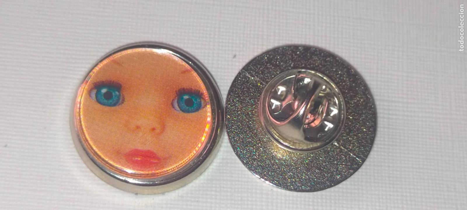 Collection pins: pin redondo metal - juguetes mu&ntilde;ecas Nancy edici&oacute;n especial