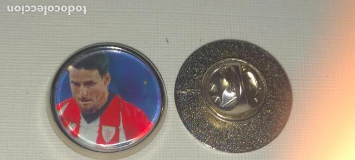 Pins de colecci&oacute;n: PIN REDONDO METAL - FUTBOL EQUIPO COMPONENTE O JUGADOR Athletic club de Bilbao