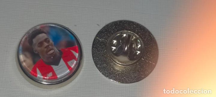 Pin's de collection: PIN REDONDO METAL - FUTBOL EQUIPO COMPONENTE O JUGADOR Athletic club de Bilbao