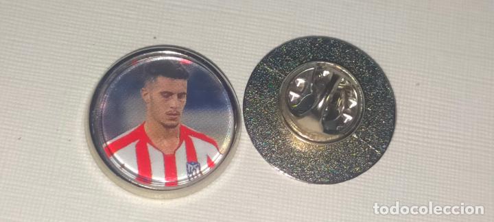 Sammlung von Pins: PIN REDONDO METAL - FUTBOL EQUIPO COMPONENTE O JUGADOR CLUB ATLETICO DE MADRID