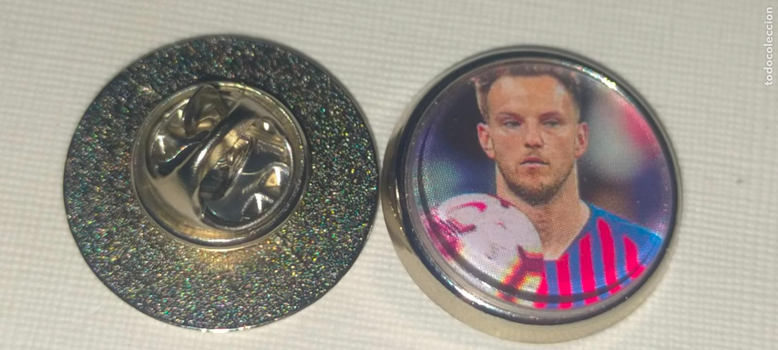 Collection pins: PIN REDONDO METAL - FUTBOL EQUIPO COMPONENTE O JUGADOR FUTBOL CLUB BARCELONA