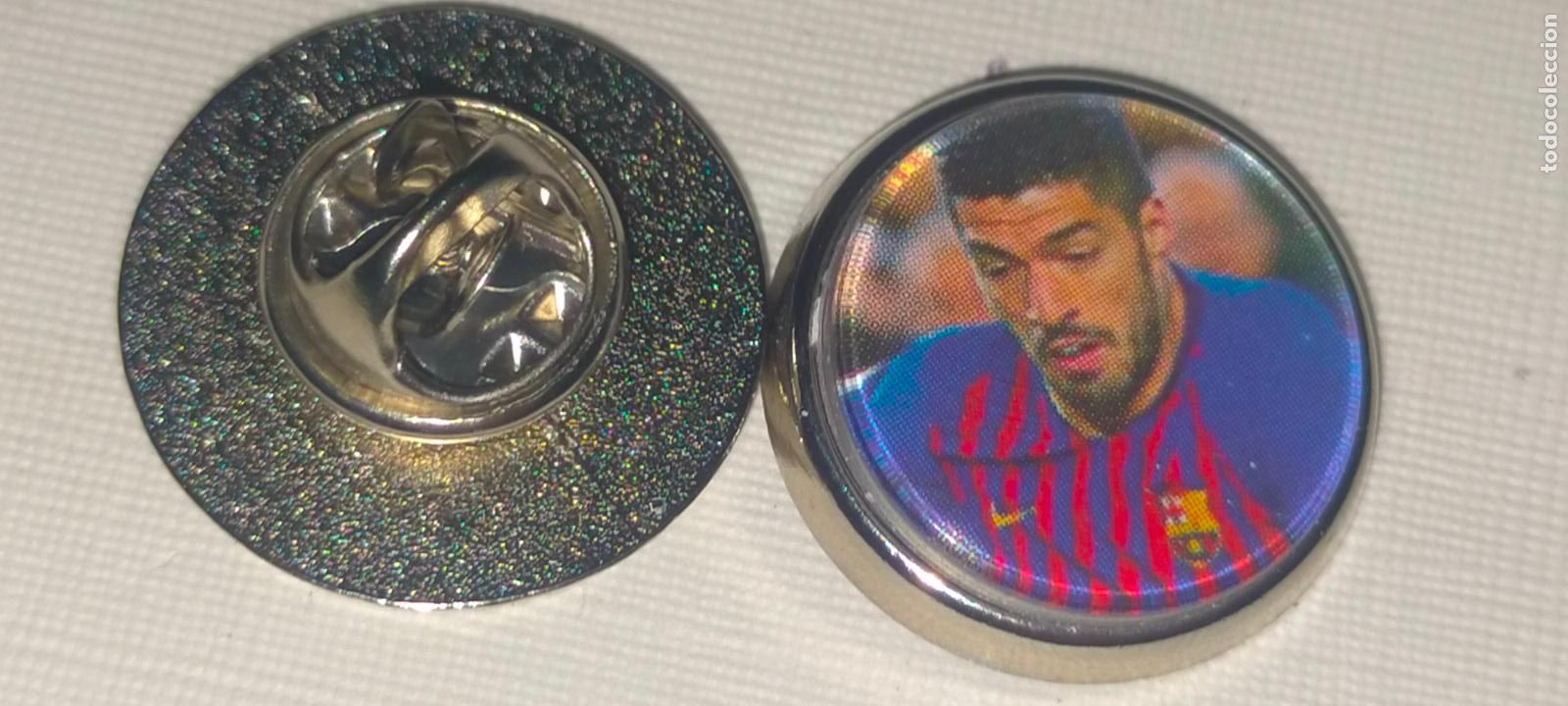 Collection pins: PIN REDONDO METAL - FUTBOL EQUIPO COMPONENTE O JUGADOR FUTBOL CLUB BARCELONA