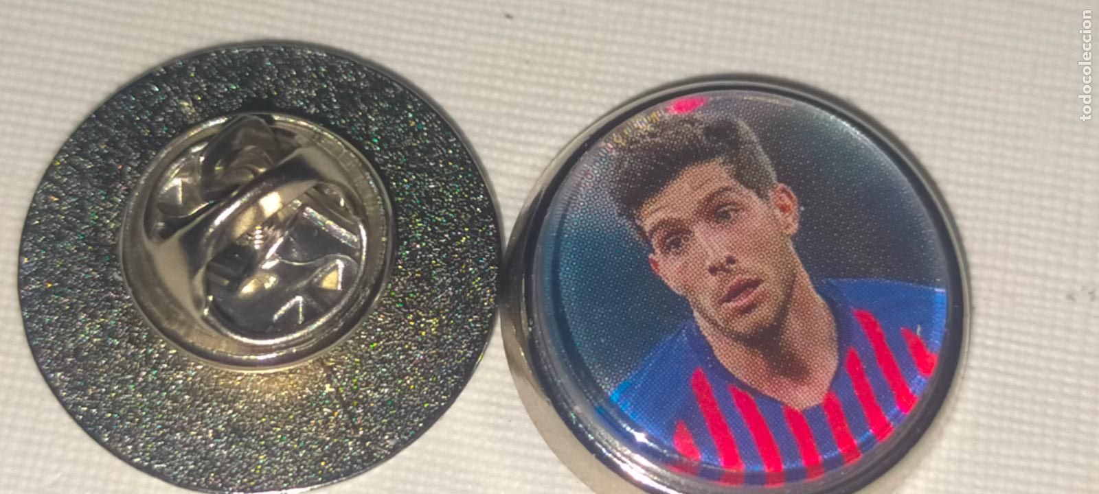 Pins de colecci&oacute;n: PIN REDONDO METAL - FUTBOL EQUIPO COMPONENTE O JUGADOR FUTBOL CLUB BARCELONA