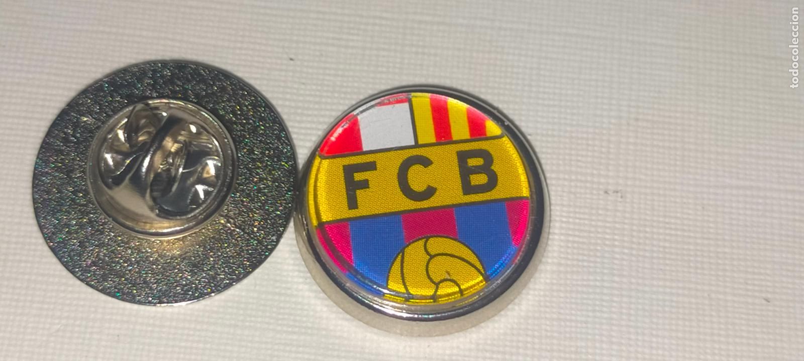 Pins de colecci&oacute;n: PIN REDONDO METAL - FUTBOL EQUIPO COMPONENTE O JUGADOR FUTBOL CLUB BARCELONA escudo