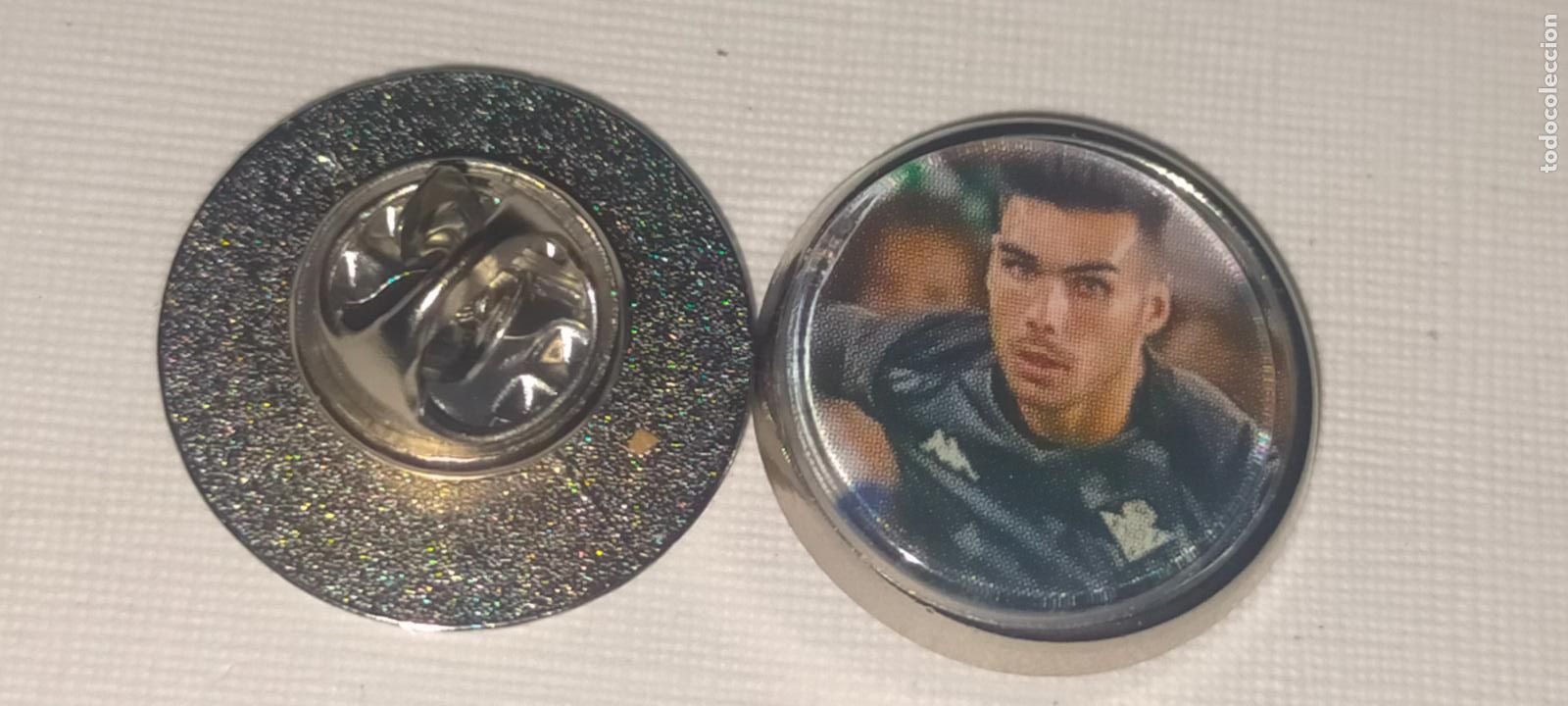 Pins de colecci&oacute;n: PIN REDONDO METAL - FUTBOL EQUIPO COMPONENTE O JUGADOR CLUB REAL BETIS BALOMPIE