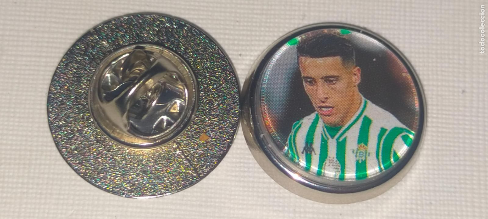 Pins de colecci&oacute;n: PIN REDONDO METAL - FUTBOL EQUIPO COMPONENTE O JUGADOR CLUB REAL BETIS BALOMPIE