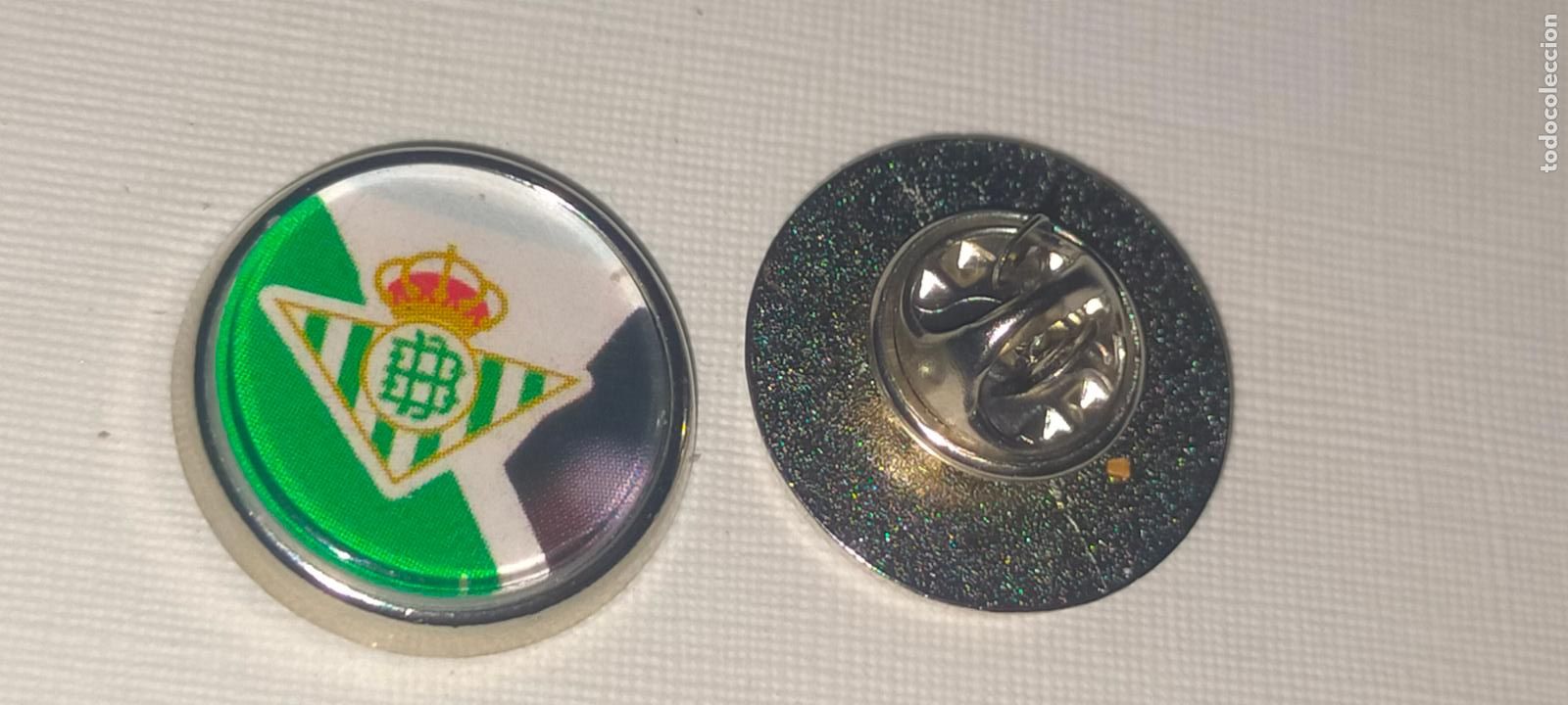 Pins de colecci&oacute;n: PIN REDONDO METAL - FUTBOL EQUIPO COMPONENTE escudo O JUGADOR CLUB REAL BETIS BALOMPIE