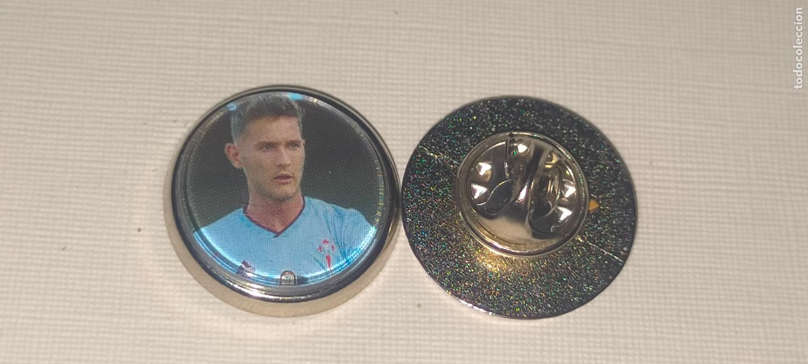 Pins de colecci&oacute;n: PIN REDONDO METAL - FUTBOL EQUIPO COMPONENTE JUGADOR CLUB CELTA DE VIGO