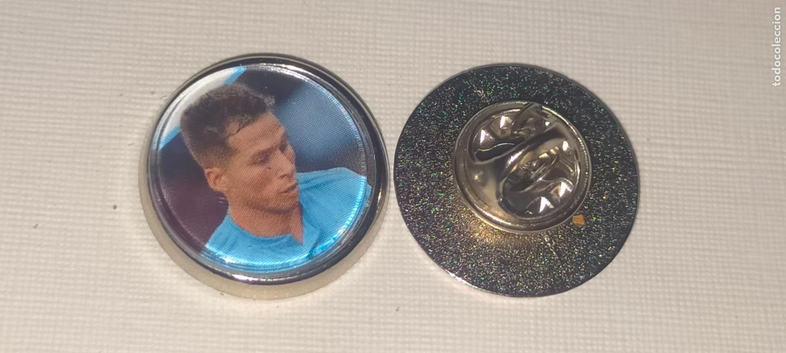 Collection pins: PIN REDONDO METAL - FUTBOL EQUIPO COMPONENTE JUGADOR CLUB CELTA DE VIGO