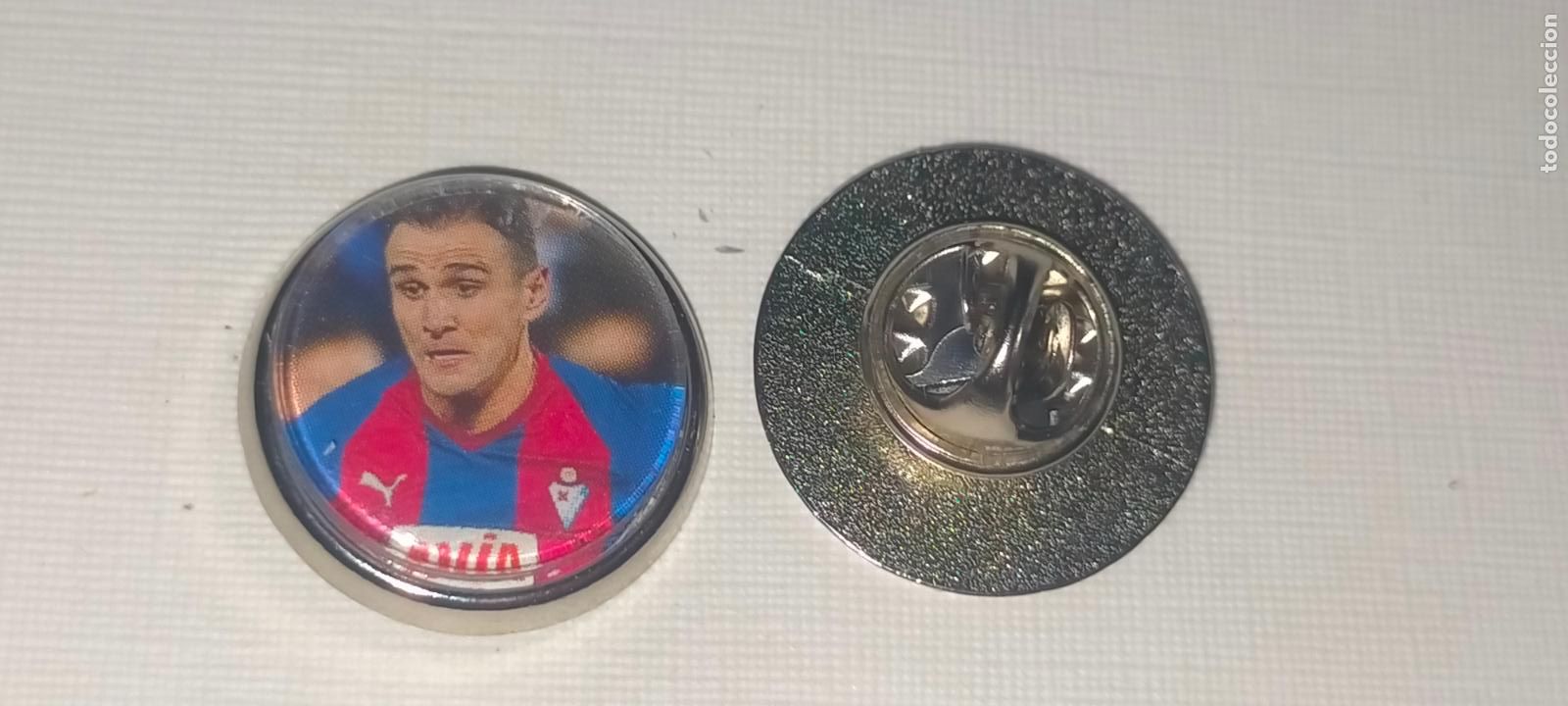 Pins de colecci&oacute;n: PIN REDONDO METAL - FUTBOL EQUIPO COMPONENTE JUGADOR CLUB EIBAR