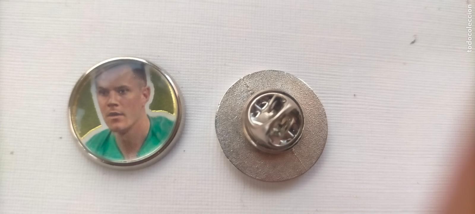 Sammlung von Pins: PIN REDONDO METAL - FUTBOL EQUIPO COMPONENTE JUGADOR f&uacute;tbol club Barcelona METALIZADO