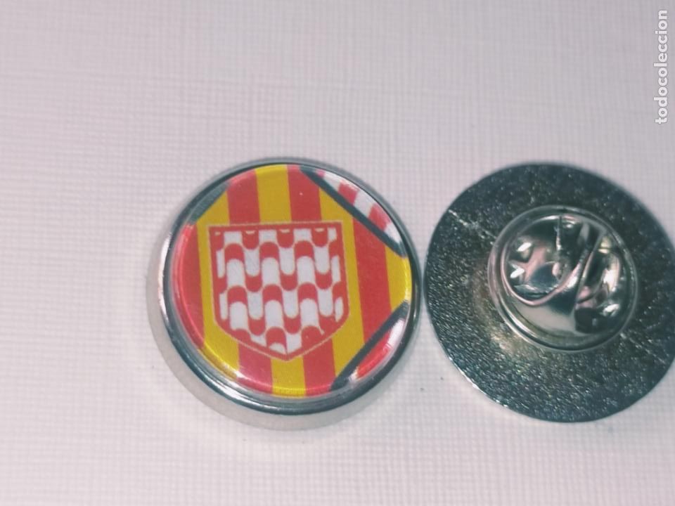Sammlung von Pins: PIN REDONDO METAL - FUTBOL EQUIPO COMPONENTE JUGADOR f&uacute;tbol escudo girona