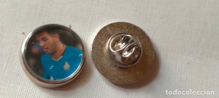 Pins de colecci&oacute;n: PIN REDONDO METAL - FUTBOL EQUIPO COMPONENTE JUGADOR f&uacute;tbol GETAFE