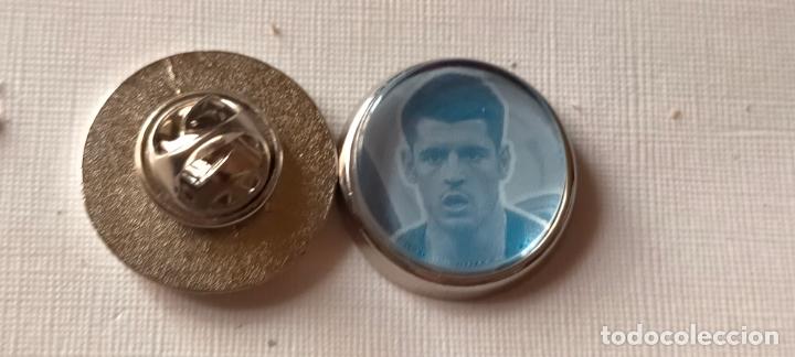 Sammlung von Pins: PIN REDONDO METAL - FUTBOL EQUIPO COMPONENTE JUGADOR f&uacute;tbol ATLETICO DE MADRID