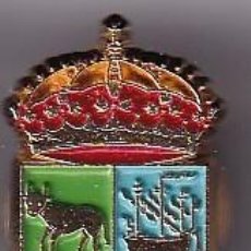 Pins de colección: PIN ESCUDO HERALDICO MUNICIPIOS ESPAÑA - BAIONA - PONTEVEDRA. Lote 399010754