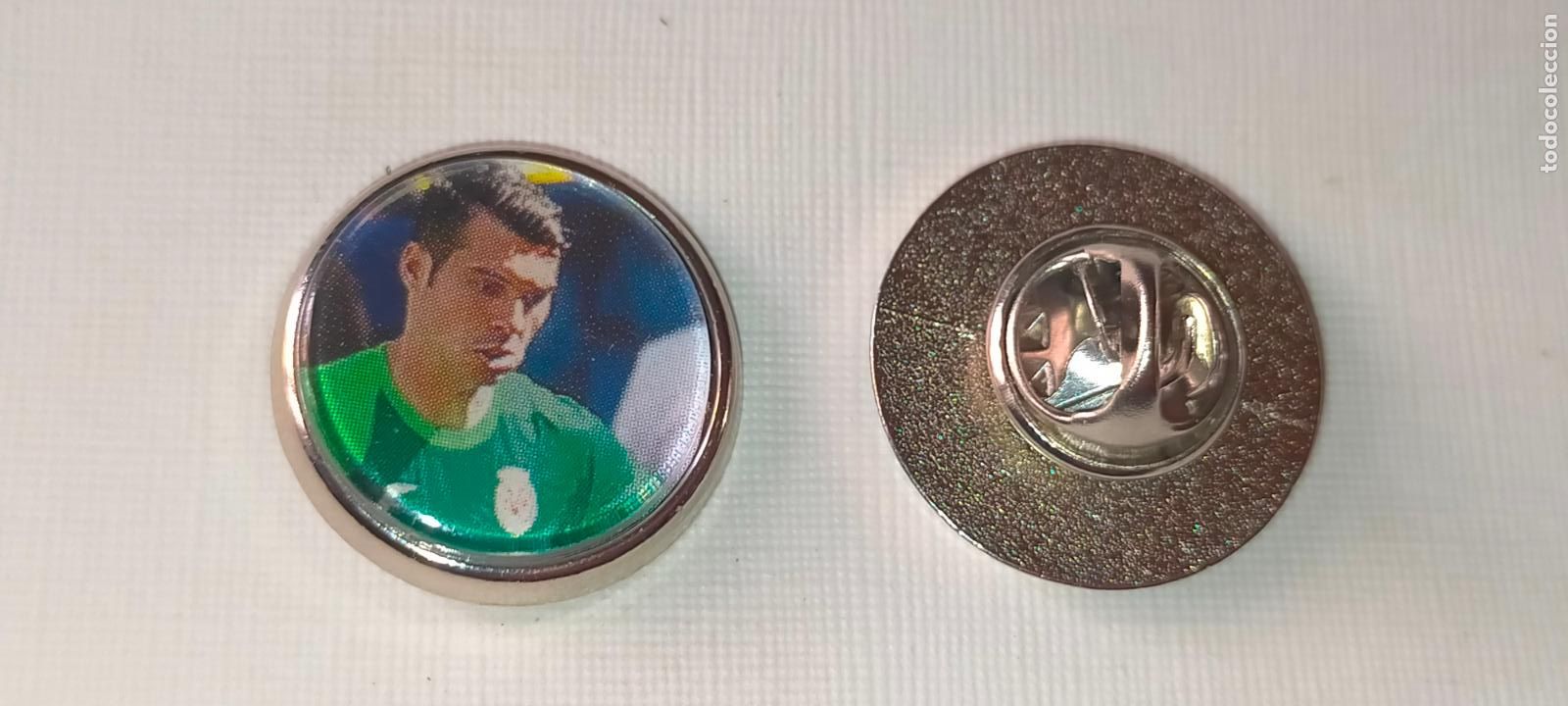 Pins de cole&ccedil;&atilde;o: PIN REDONDO METAL - FUTBOL EQUIPO COMPONENTE JUGADOR f&uacute;tbol CLUB villareal